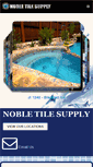 Mobile Screenshot of nobletile.com